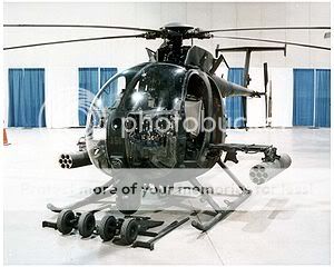 Foto del Helicóptero MH6 Little Bird