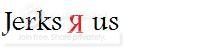 Jerks R Us banner