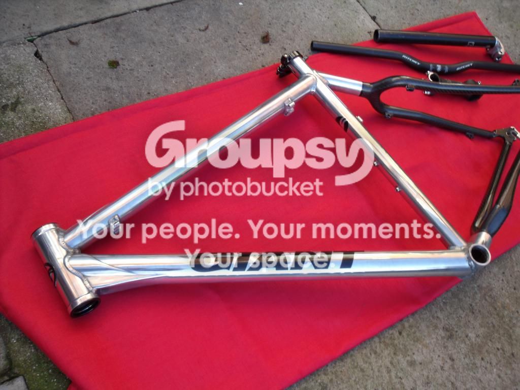 Polished Giant XTC (carbon rear triangle) Large + extras 07 | Retrobike
